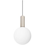 Ideal Lux led luster na sajli odeon LED/8W/230V cri 90 prečnik 20 cm bež/bela | Eponuda.com