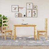vidaXL Blagovaonski stol Corona 112 x 60 x 75 cm od masivne borovine | shoptok.hr
