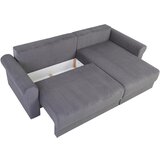 CARRYHOME sedežna garnitura, fino rebrast žamet temno siva | Shoptok.si