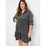 GAP Denim Mini Dress with Frill - Women | shoptok.hr