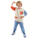 Denokids Dinosaur Boy Colorful Tracksuit