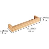 Wenko 24743100 - Stalak BAMBUSA 40x9 cm braon | Eponuda.com