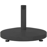 vidaXL Zunanja podlaga za senčnik Temno siva 48 x 48 x 32 cm | Shoptok.si