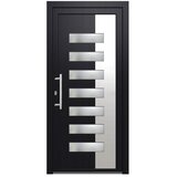 SAMOPEV PVC ulazna vrata Luxy 70 100 x 210 inox L antracit Cijene