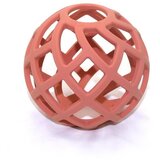 O.B Designs Eco-Friendly Teether Ball grickalica za bebe Blush 3m+ 1 kom | shoptok.hr