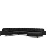 Cosmopolitan Design Temno siva kotna sedežna garnitura (levi kot) Bali – | Shoptok.si