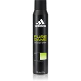 Adidas Pure Game Deo Body Spray 48H deodorant v spreju brez aluminija 200 ml za moške Cene