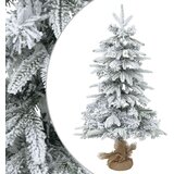 Mini božićno drvce 90 cm PVC i PE Zelena i bijela | shoptok.hr