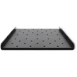 Qoltec Fiksna polica za Rek orman, 490 x 433mm, 19″, Crna Cene