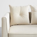 Bessagi Home dvosed luis, bež, žamet | Shoptok.si