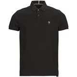 Tommy Hilfiger Polo majice kratki rokavi MONOGRAM SMALL IMD REG POLO Črna