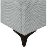 Mömax Postelja Z Vzmetnico Jerry, Srebrna, 100x200 | Shoptok.si