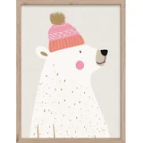 Otroška slika 30x40 cm White Bear –