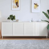  Vrata sa žaluzinama 4 kom od masivne borovine bijela 69x59 4 cm | shoptok.hr