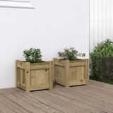 Maison Chic Vrtno cvetlično korito - Cvetlični Lonec 2 kosa impregnirana borovina, (21789694) | Shoptok.si