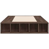 vidaXL Okvir za krevet smeđi hrast 100 x 200 cm konstruirano drvo | shoptok.hr
