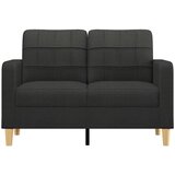  Dvosjed od tkanine crni 120 cm | Eponuda.com