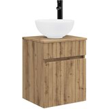 vidaXL Visoka umivalnik s police Artisan hrast 39 x 35 x 63 cm, (5000245100) | Shoptok.si