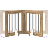  Vrata za pse s postoljem 2 pcs Hrast artisan 80 x 80 cm | shoptok.hr