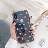  Ovitek za iPhone X/XS | Prozoren, pisane rožice | Shoptok.si