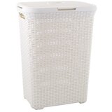 Curver Svetlo kremno bel koš za perilo Hamper, 60 l Cene