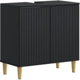 Kupaonski ormarić za sudoper ARNHEM Crna 59,5 x 31,5 x 59 cm | shoptok.hr