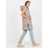MINORITY Vest-NM-KZ-P22-6608.98P-dark beige | Shoptok.si