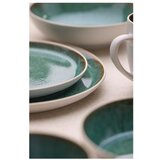 Bitz Bijeli/zeleni desertni tanjur od kamenine ø 21 cm White/Green – | shoptok.hr