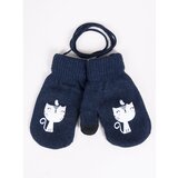 Yoclub Kids's Gloves RED-0107G-AA10-003 Navy Blue Cene
