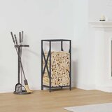  Stalak za drva antracit 34x25x70 cm Hladno valjani čelik | shoptok.hr