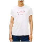 Tommy Hilfiger Majice & Polo majice HILFIGER STACK GRAPHIC T Bela Cene