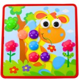 Slagalica sa šarenim gumbima za dovršavanje 12 slika | shoptok.hr