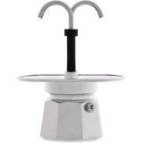Bialetti Moka posoda Mini Express 0.09l črna 2 skodelici, (5000527599) Cene
