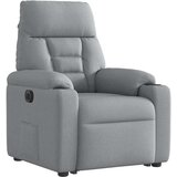 vidaXL Električni naslonjač na podizanje svjetlosivi od tkanine | shoptok.hr