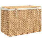  Košara za rublje s 3 odjeljka 75x42,5x52 cm od vodenog zumbula | shoptok.hr