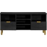 TV ormarić crni 100 x 33 x 46 cm od konstruiranog drva | Eponuda.com
