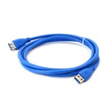  (85509) kabl USB 3.0 (muški) na USB 3.0 (ženski) 1.5m plavi Cene
