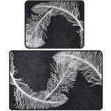 Foutastic Antracitno sive kopalniške preproge v kompletu 2 ks 60x100 cm Alisan – | Shoptok.si