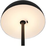 Mat crna LED stolna lampa s metalnim sjenilom (visina 21 cm) Munoz – | shoptok.hr