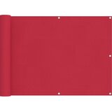  Balcony ekran Tamno crvena 75 x 200 cm | shoptok.hr