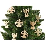 Christmas Wooden Angel Bomb Tree Ornament | shoptok.hr