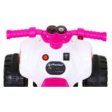 Quad Štirikolesnik na akumulator THE FASTEST - roza | Shoptok.si