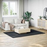  Perivi mekani pahuljasti tepih 160 x 230 cm protuklizni crni | shoptok.hr