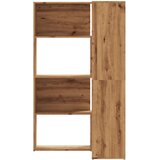  Kutni regal z knjige 4 razine artisian hrast 85x85x140cm drveni | Eponuda.ba