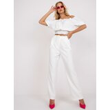 RUE PARIS Trousers-TO-SP-18155.21P-white | Shoptok.si