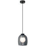  Zambelis 22051 - Luster na sajli 1xG9/5W/230V, prečnik 18 cm, crne boje u