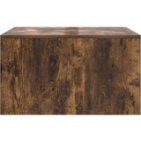 vidaXL stol za kavu s ladicama dimljeni hrast 70,5x70x40 cm | shoptok.hr