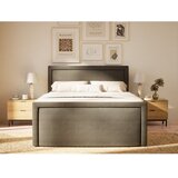 Maison de Rêve Antracitno sivi boxspring krevet s prostorom za odlaganje 160x200 cm Fresco – | shoptok.hr