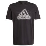 Adidas Majice s kratkimi rokavi Growth Badge Graphic Črna | Shoptok.si