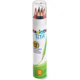 Tita Colored Pencil + Sharpener - 12 kos.